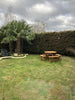 Round Picnic Table Bench, Seats 8, Patio Garden set, Strong and Sturdy