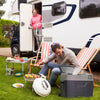 Car Refrigerator, Portable 12, 24V 50L Fridge Freezer