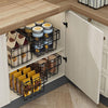 4 Pack Chest Freezer Baskets Kitchen Storage Baskets Stackable Carbon Steel Wire