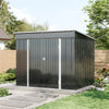 Metal Garden Shed 8 x 6ft Garden Storage Sheds Summerhouse With 2 Doors & Floor