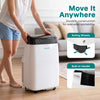 Serenelife Portable Air Conditioner 7000 BTU Air Conditioning Unit, 3 in 1 Porta