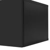 Modern TV Stand LED TV Unit Cabinet with Glass Shelves & 2 Drawers Storage Black