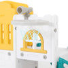 JOYLDIAS 9 in 1 Kids Slide Toddler Slide Garden Climbing Outdoor Playset