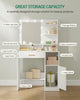 Dressing Table With Mirror Storage Makeup Desk Vanity Table Led Lights Bedroom