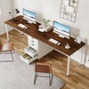 78.74 Inch Extra Long 2 Person Desk, Double Office Computer Desk with 5 Drawers