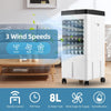 7L Air Cooler Fan 3 In 1 Portable Cooling Conditioner Unit Timer Remote 7H Timer