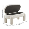 Upholstered Bed End Bench Ottoman Storage Stool Padded Hallway Window Seat Chair