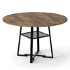 120 CM Dining Room Table Round Dining Table for 4-6