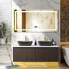 Wall Mounted Bathroom Vanity Unit & Basin Sink Dual Doors Storage Cabinet 1200mm