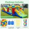Inflatable Bounce Castle Large Slide w/Jumping House (Without Blower)