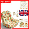 Egg Swing Chair Cushion Waterproof 120x84x18cm Patio Hanging Basket Cushion D...
