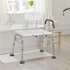 Step Stool w/ Handle for Seniors,Adjustable 8.5–16.5" Non-Slip Step Stool,440lbs