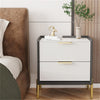 White Grey Chest of Drawers Storage Cabinet Bedside Table Rectangular Nightstand