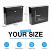 Post Box Parcel Box Combo | Lockable | Outdoor Letter & Package Storage