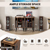 Record Player Stand Vinyl Record Storage Turntable Stand