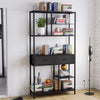 Large Industrial Bookcase Shelf Book Shelving Unit Display Stand Rack Storage