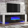 Electric Fireplace With TV Stand 36inch Cabinet Fire Heater Flame Living Room