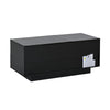 LED Lift-Top Coffee Table, High Gloss Centre Table With 2 Drawers & LED Lights,