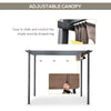 3x3(m) Pergola Gazebo Awning Canopy Garden Sun Shade Shelter Aluminium