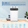 Fully Automatic Portable Washing Machine Mini Washer/Spin Dryer Laundry 3.5kg