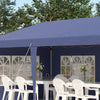 3 x 6m Heavy Duty Gazebo Marquee Party Tent with Storage Bag Grey