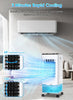 4-in-1 Portable Air Conditioner 60W Quiet Evaporative Cooling Fan