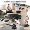 Vibration Plate 200W Bluetooth 120 Levels with Bands Yoga Mat Remote