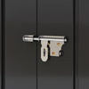 Outdoor Garden Storage Shed Bike Metal Pent Tool Shed House Bin Park 2-4 Bicycle