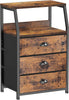 Bedside Table Cabinet with 3 Drawer Nightstand Bedroom Storage Chest of Drawer