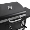 Barbecue Grill Charcoal BBQ Smoker Portable Outdoor Garden Trolley Cart Wheeled