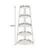 Corner Shelf Stand 5 Tiers Organizer Rack Bathroom Kitchen Storage Display Unit