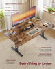 Electric Standing Desk, Height Adjustable Desk, 140 X 70 Cm, Flexible Mo