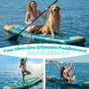 10'6"x33"x6" Inflatable Stand Up Paddle Board for Adults, Ultra-Light Sup Board