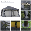 3 x 4m Aluminium Gazebo Marquee Canopy Pavilion Patio Party Tent