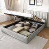 Upholstered Ottoman Storage Bed Frame with hydraulic & Headboard Super King 6ft