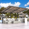 Metal Freestanding Hardtop Gazebo Aluminium Outdoor Pergola Waterproof for Patio