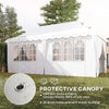 Heavy Duty Pop Up Gazebo 6m x 3m Garden Marquee Party Tent Wedding Canopy Cover