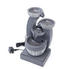 Cascading LED Water Feature Electric Pump Fountain Outdoor Garden Statues Decor