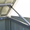 Garden Large Metal Pent Roof Storage Shed Lockable Outdoor Tool Bike Wheelie Bin