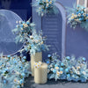 Folding Paper Round Plinth Cylinder Pedestal Wedding Cake Flower Display Stand