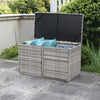 Garden Storage Box Patio Terrace Balcony Home Indoor Tool Chest Shed Furniture
