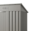 4x6 FT Garden Shed Glitter Storage Shed Waterproof with Foundation Kit and Vents