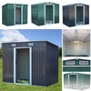 Galvanized Steel Box Metal Garden Storage Shed 12 X 10, 6 X 8, 8 X 8, 10 X 8 ft