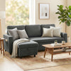 3 Seater Corner Sofa Bed w/ Storage Convertible Pull Out Sofa Bed