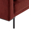 Dusk Hudson Click Clack Sofa Bed Rust RRP £489