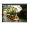 100 inch 4:3 Portable Electric Motorised Projector Screen with Remote Control UK