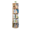 2-5 Tier Rotating Bookshelf 360 Display Floor Standing Bookcase Storage Rack