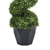 2X Artificial Topiary Tree Fake Spiral Tower Trees Potted Plant IndoorOutdoor UK