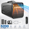 Portable Air Conditioner 5-in-1 Cooling Heating Dehumidifier - 5000BTU