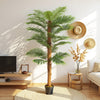 Large Artificial 180cm 6ft Areca Palm Tree Home Office Conservatory Potted Plant